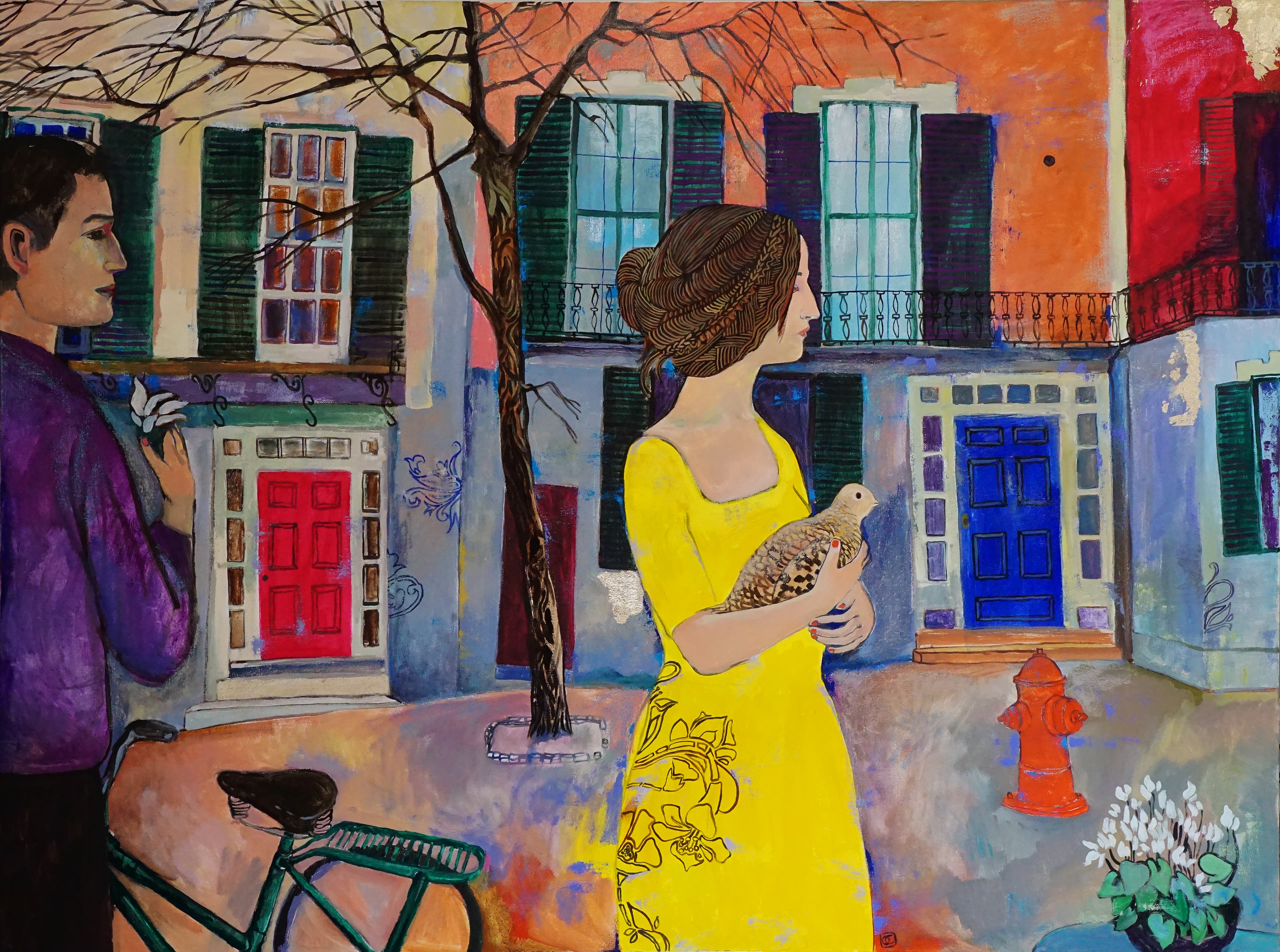 Girl With A Partridge