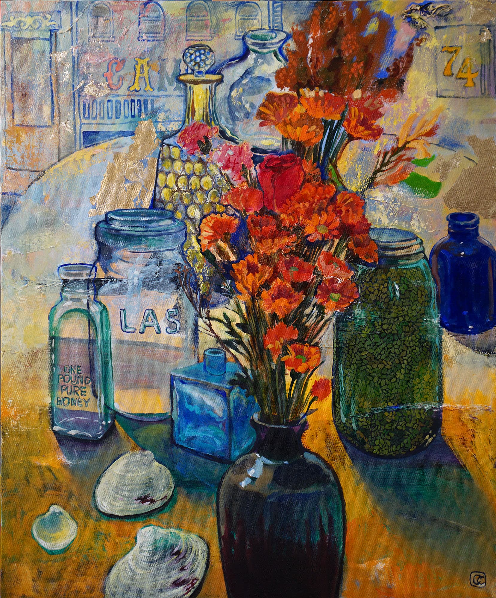 Stillife with lentils